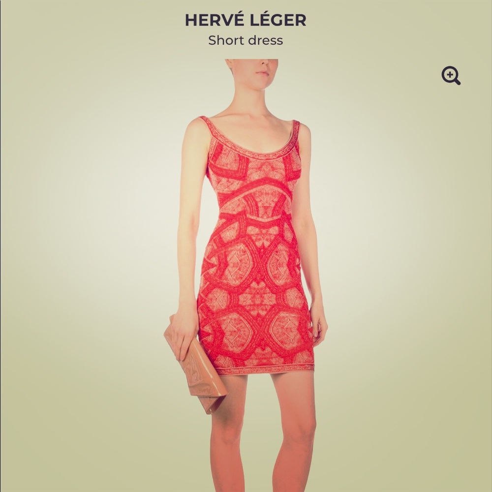 Hervé Léger dress in red - Picture 1 of 15